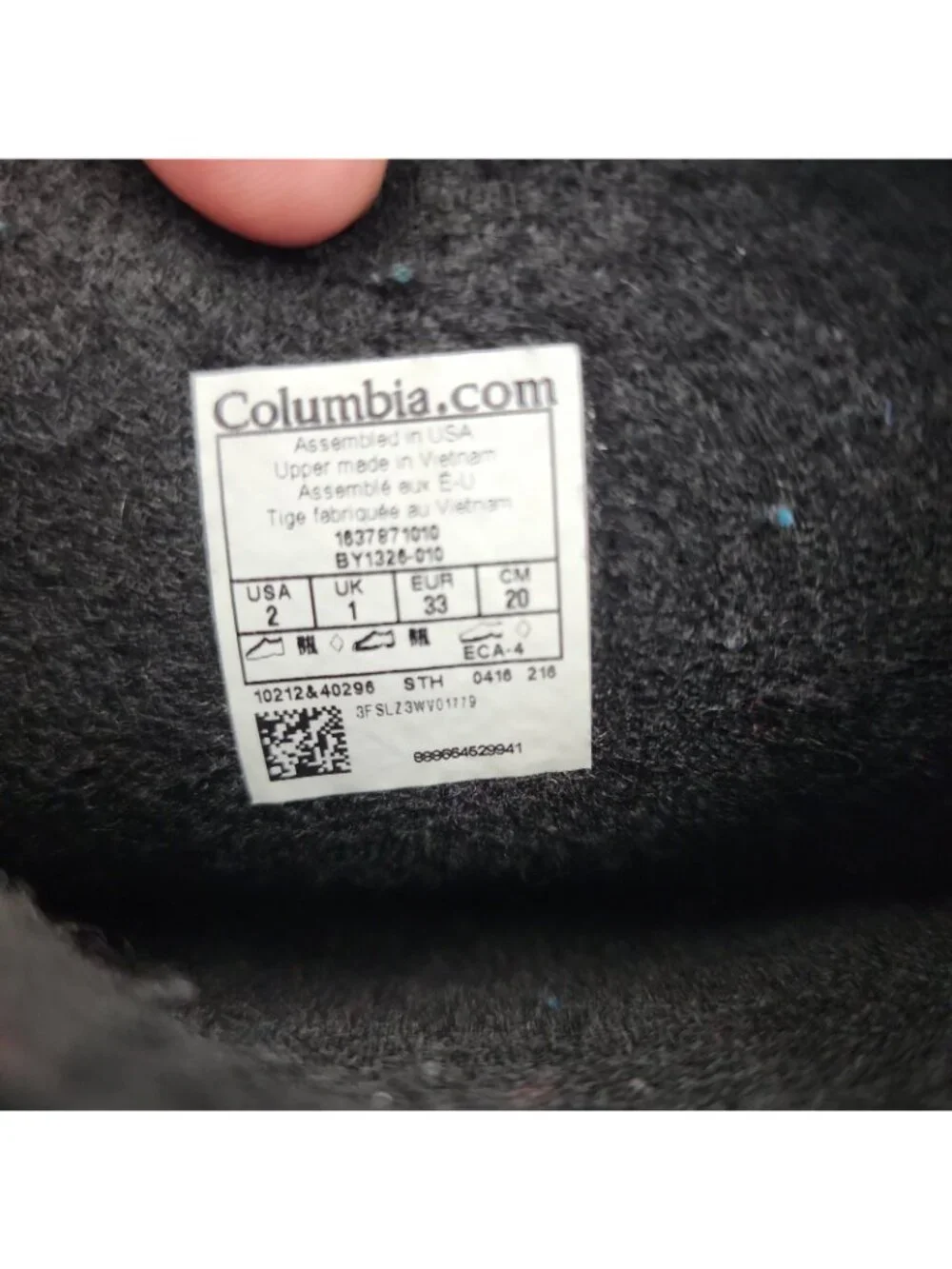 Columbia Powderbug Plus II Snow Winter Boots Lined Waterproof Unisex Boys Kids 2